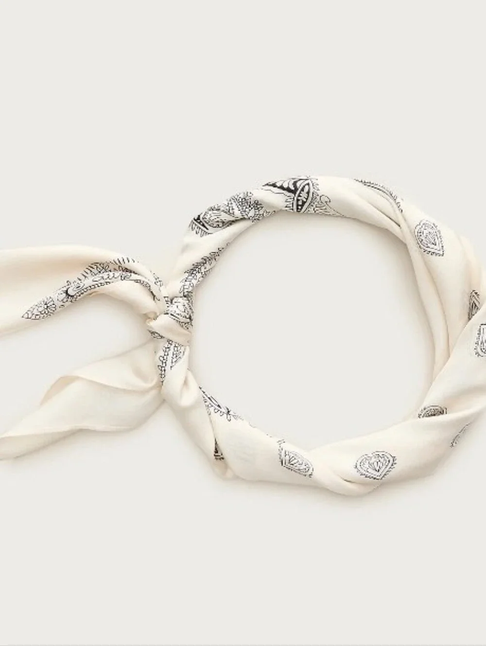 Nwt J. Crew Printed 100% Silk Scarf  Size 30”X 30